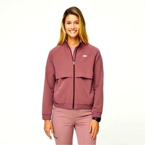 Figs Mineral Mauve Sydney Jacket XXS